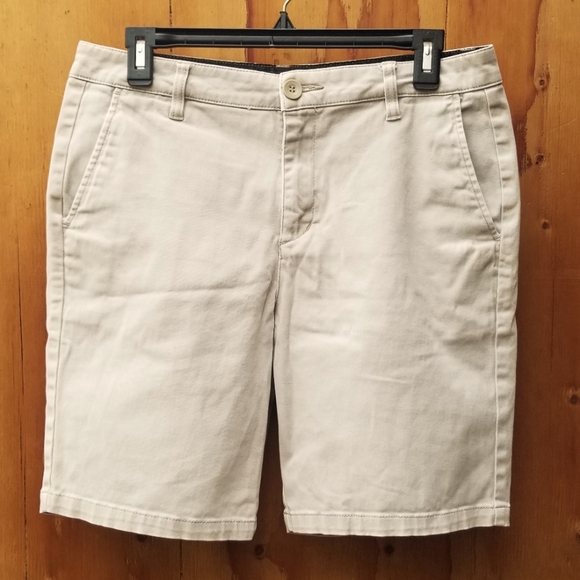 Blue Crown Classic Chino Men's Flat Front Shorts - Picture 1 of 7